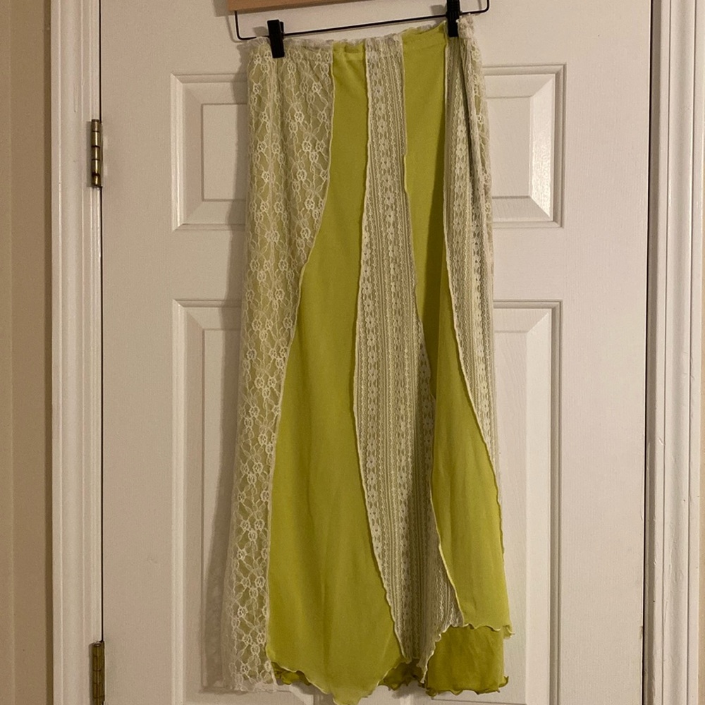 Urban Outfitters lime green skirt
